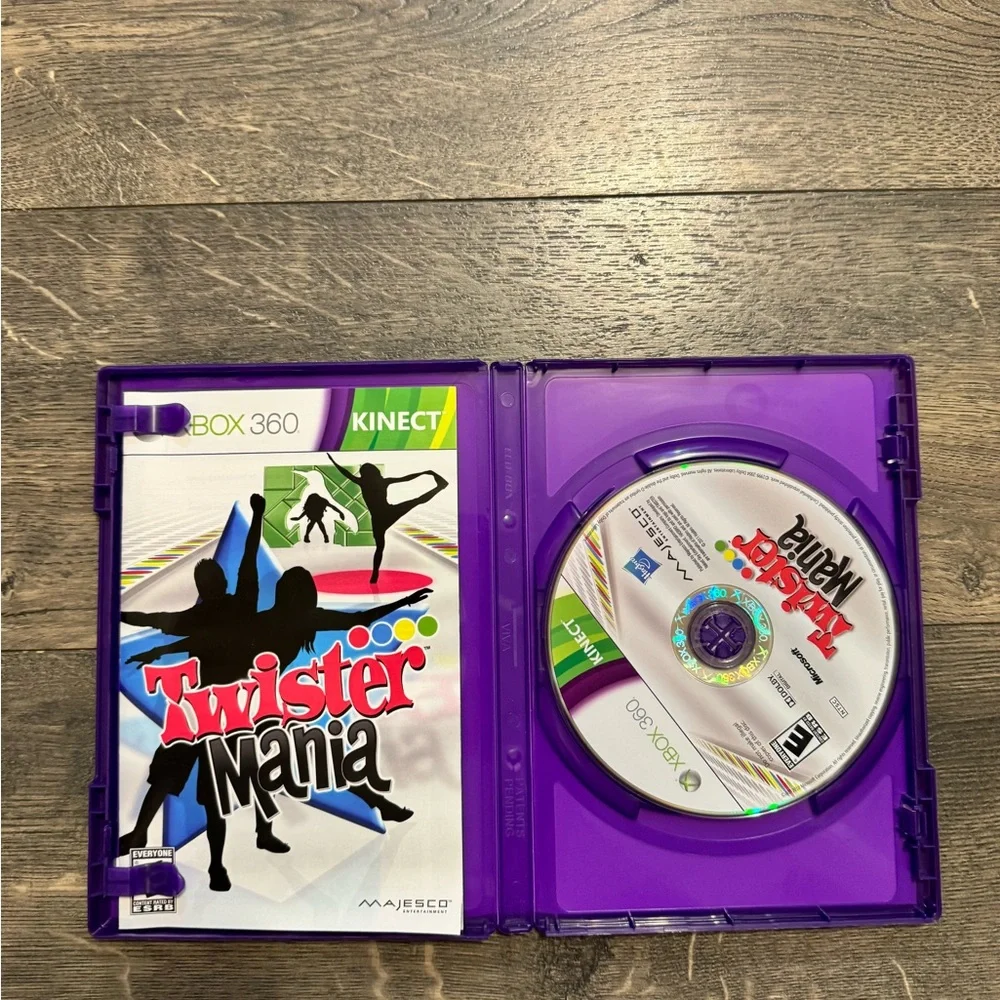 XBOX 360 Twister Mania Game‎